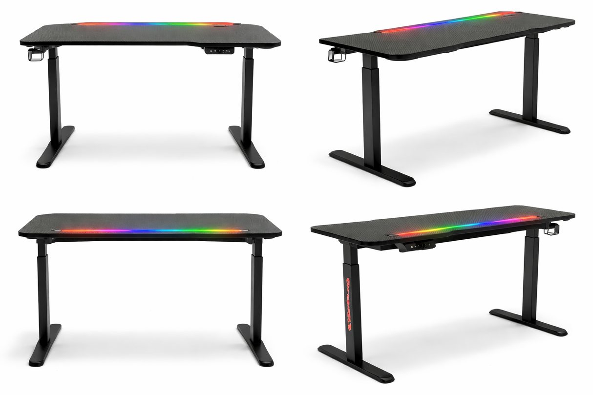OXIN Y111 Escritorio Gamer RGB Ajustable en Altura OXIN