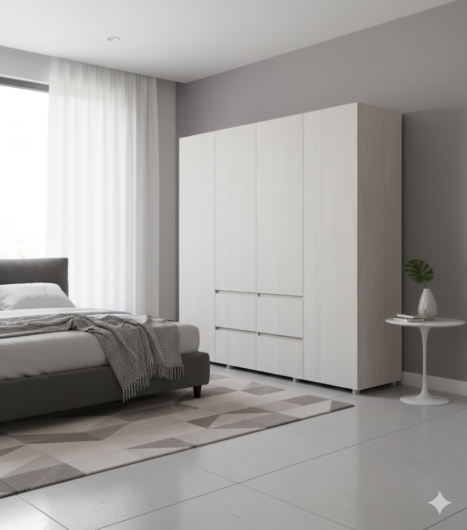 Ropero de melamina - BURDEO