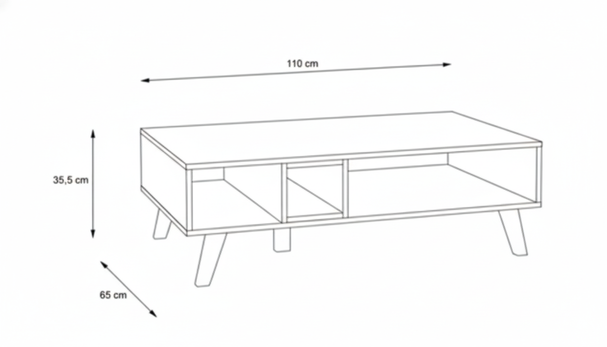 Mesa de centro - CRILLON FAMUZE
