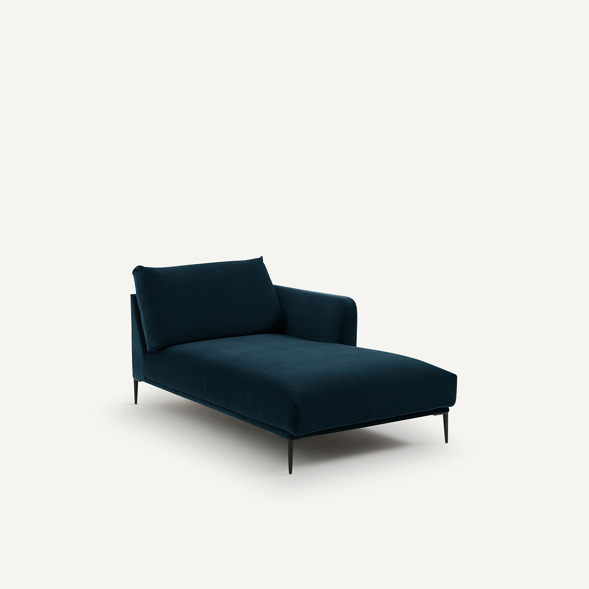 Chaise longue Azul pavo real - FRATELLI