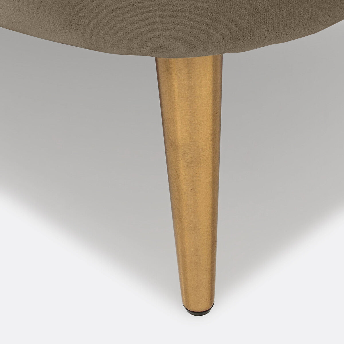 Chaise longue Marron grisaceo - GOIA