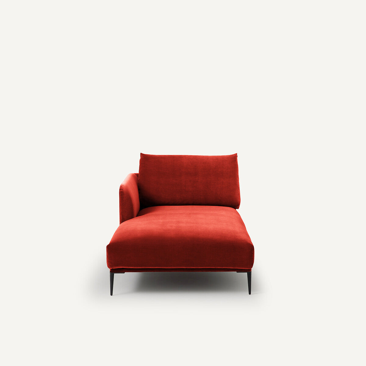 Chaise longue Rojo cinabrio - FRATELLI