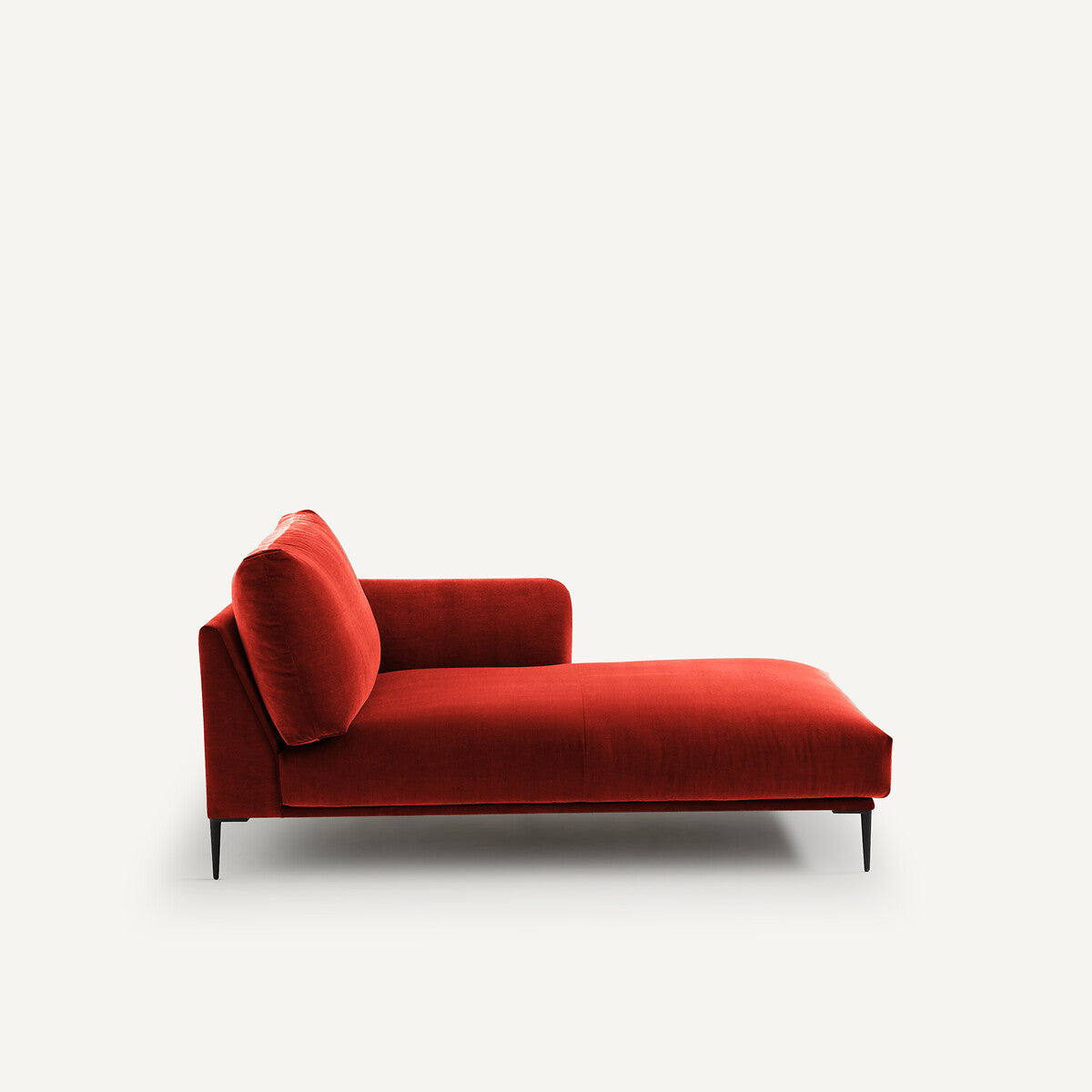 Chaise longue Rojo cinabrio - FRATELLI