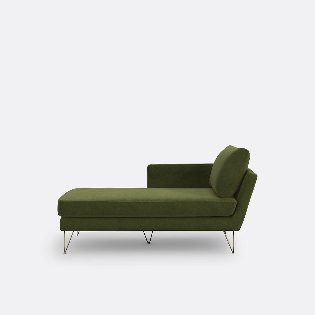 Chaise longue Verde aceituna - GREYJOY