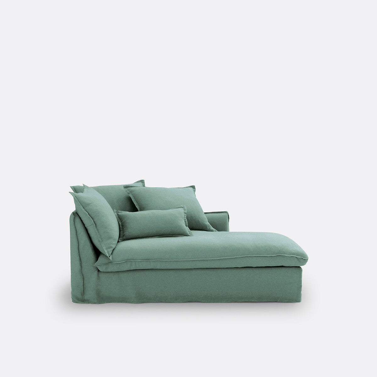 Chaise longue verde salvia- GIARDINI