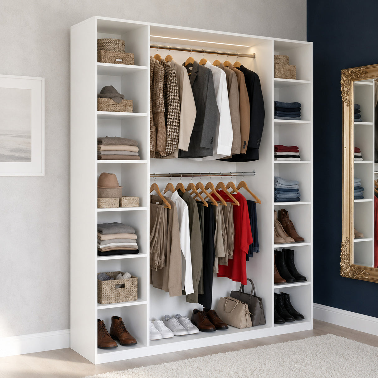 Closet standar de melamina - ARIA - FAMUZE