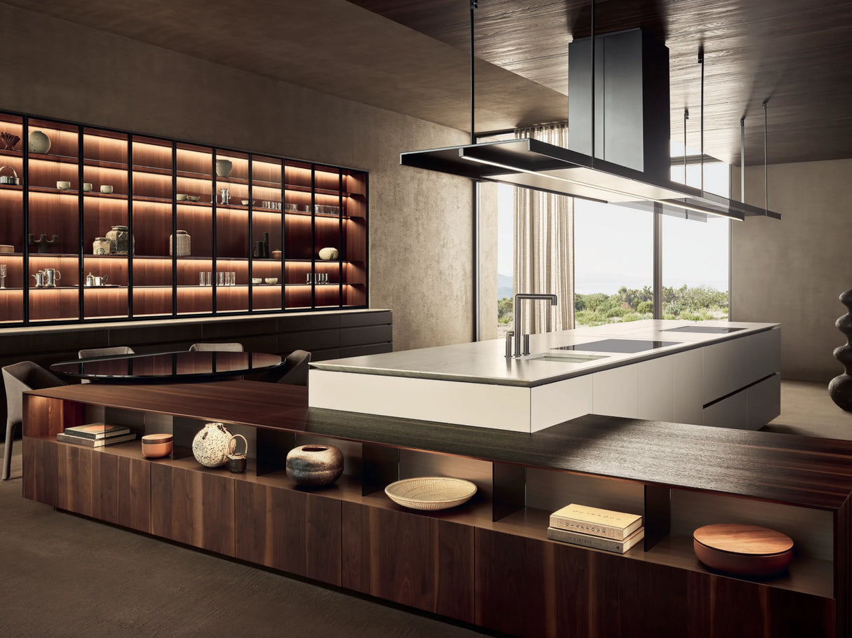 Cocina de melamina para hotel-PIANI