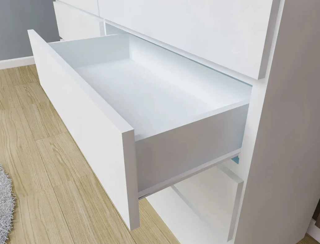 Cómoda Minimalista con Sistema Push – JULIGON