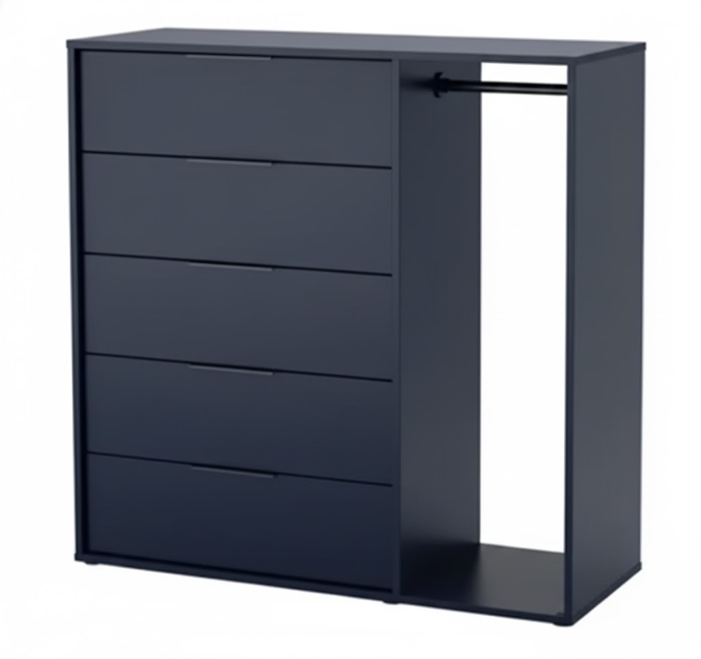 Cómoda Moderna con Colgador – BLUE NIGHT