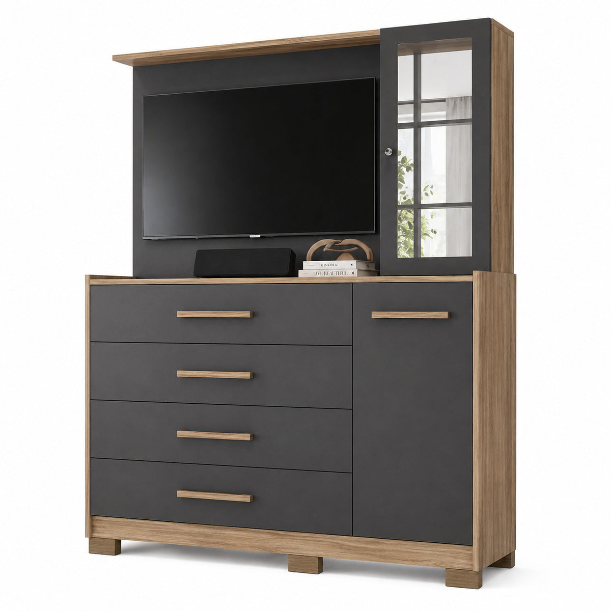 Comoda moderna de melamina - ATELIER - FAMUZE