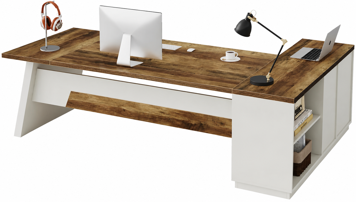 Escritorio Gerencial - LYON Panela con Blanco