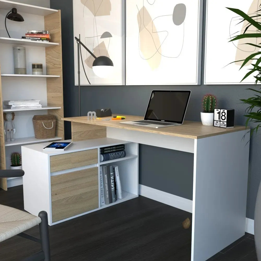 Escritorio en L O Recto-Nessa 01