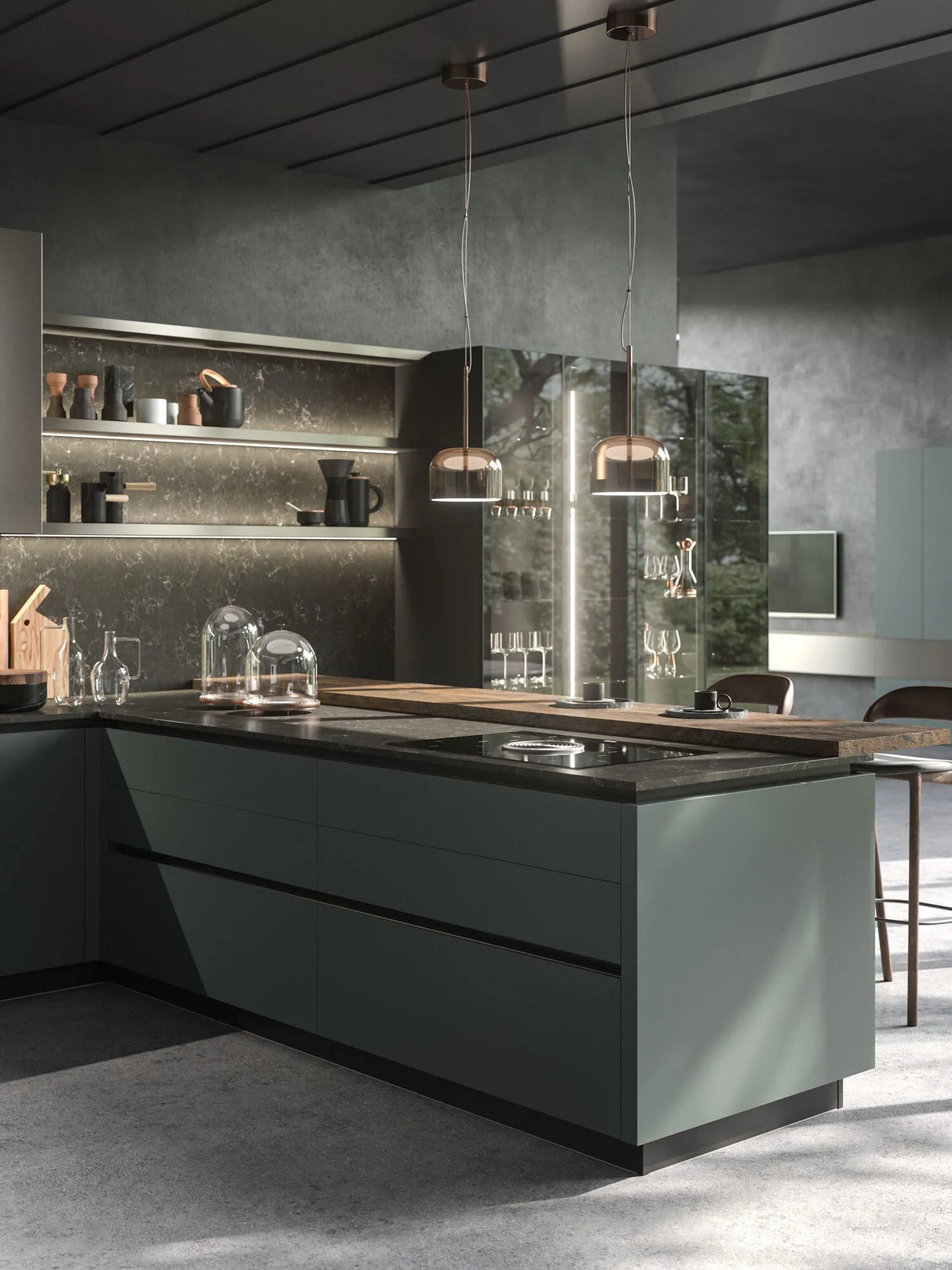 Mobiliario para barra de café - VALCUCINE