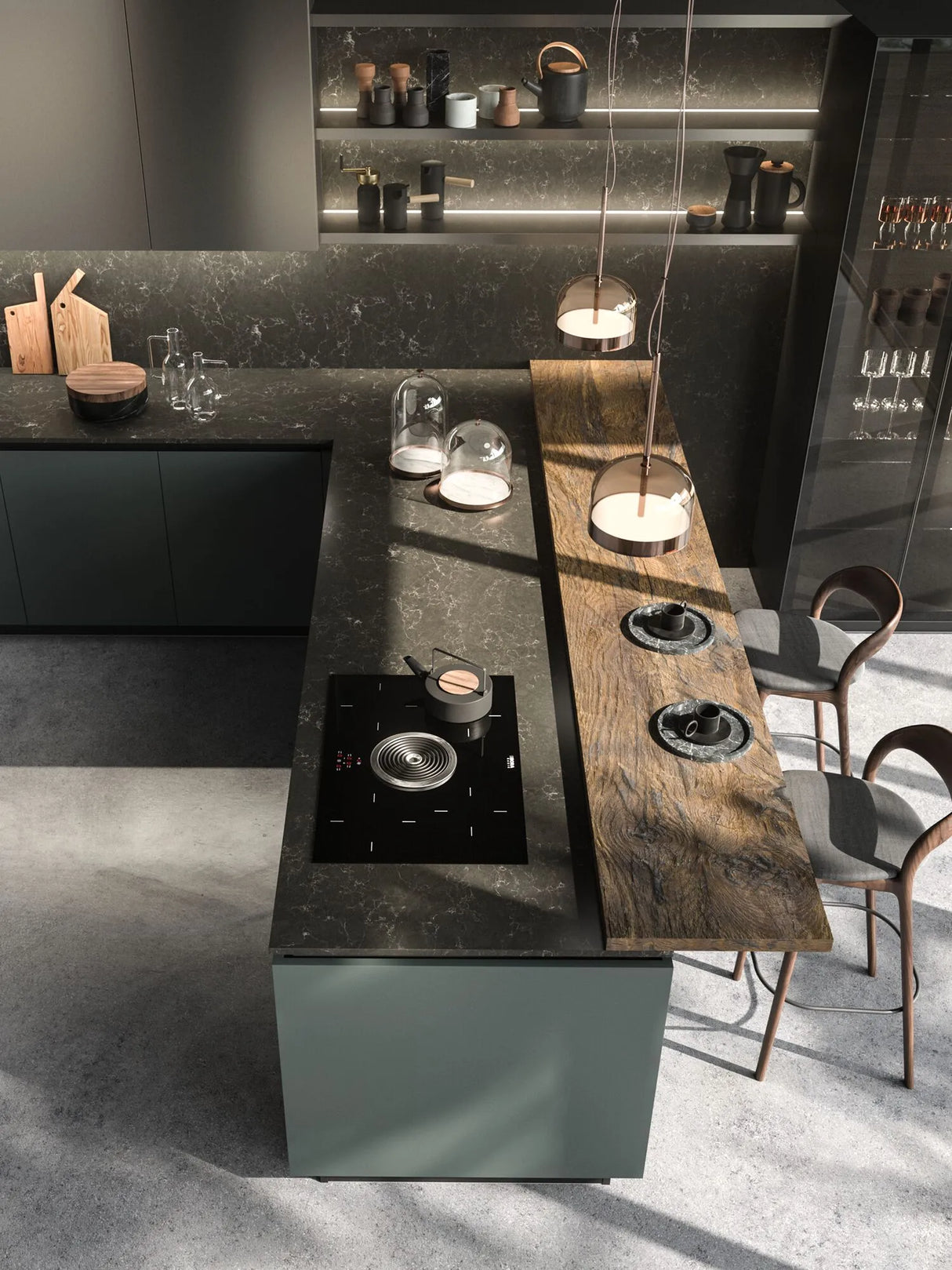 Mobiliario para barra de café - VALCUCINE