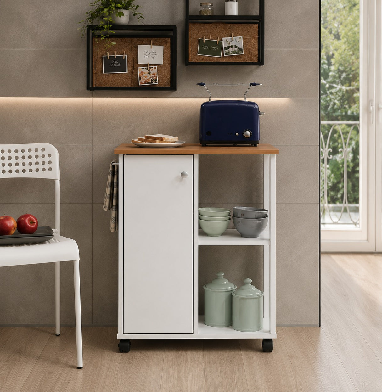 Mueble organizador moderno - NERO - FAMUZE