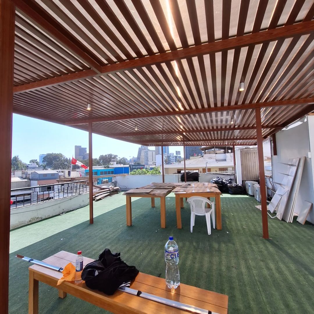 Pérgola de madera - LAURENT