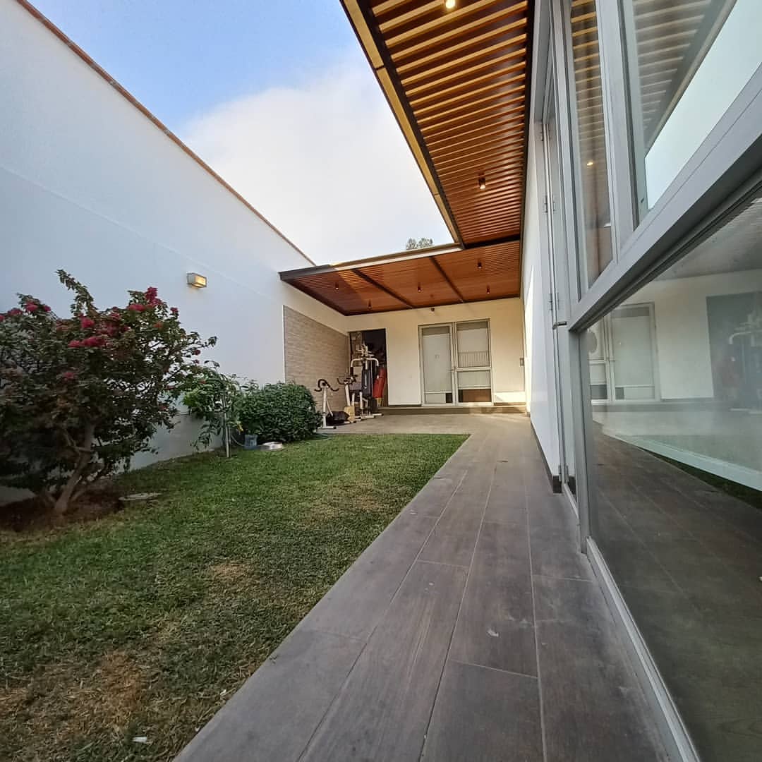 Pérgola de madera para patio - MAÉVA