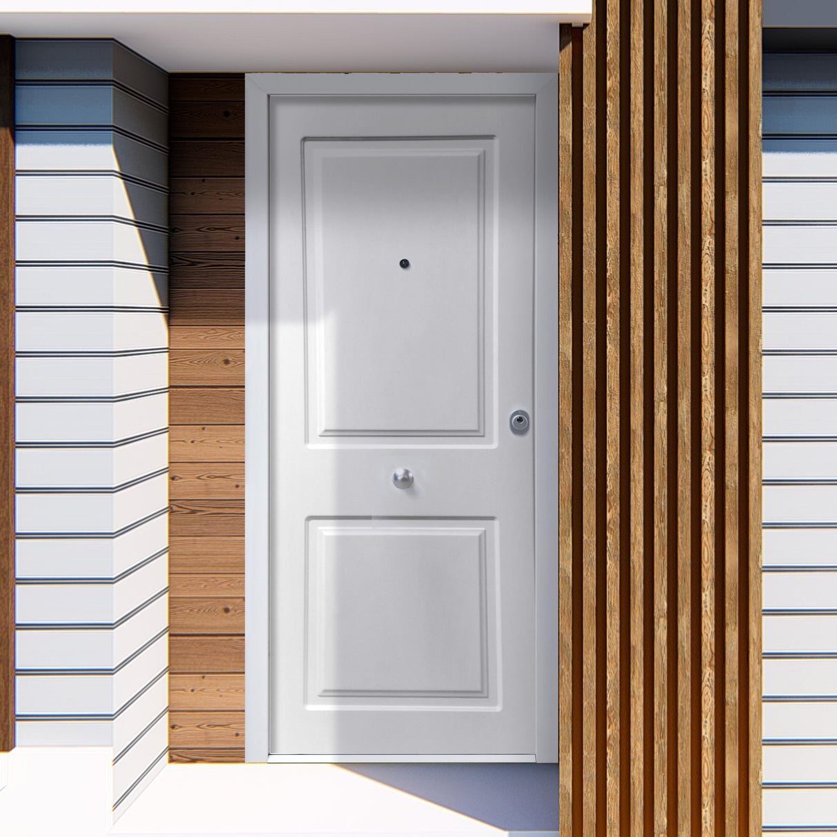 Puerta de exterior principal - TITANIA