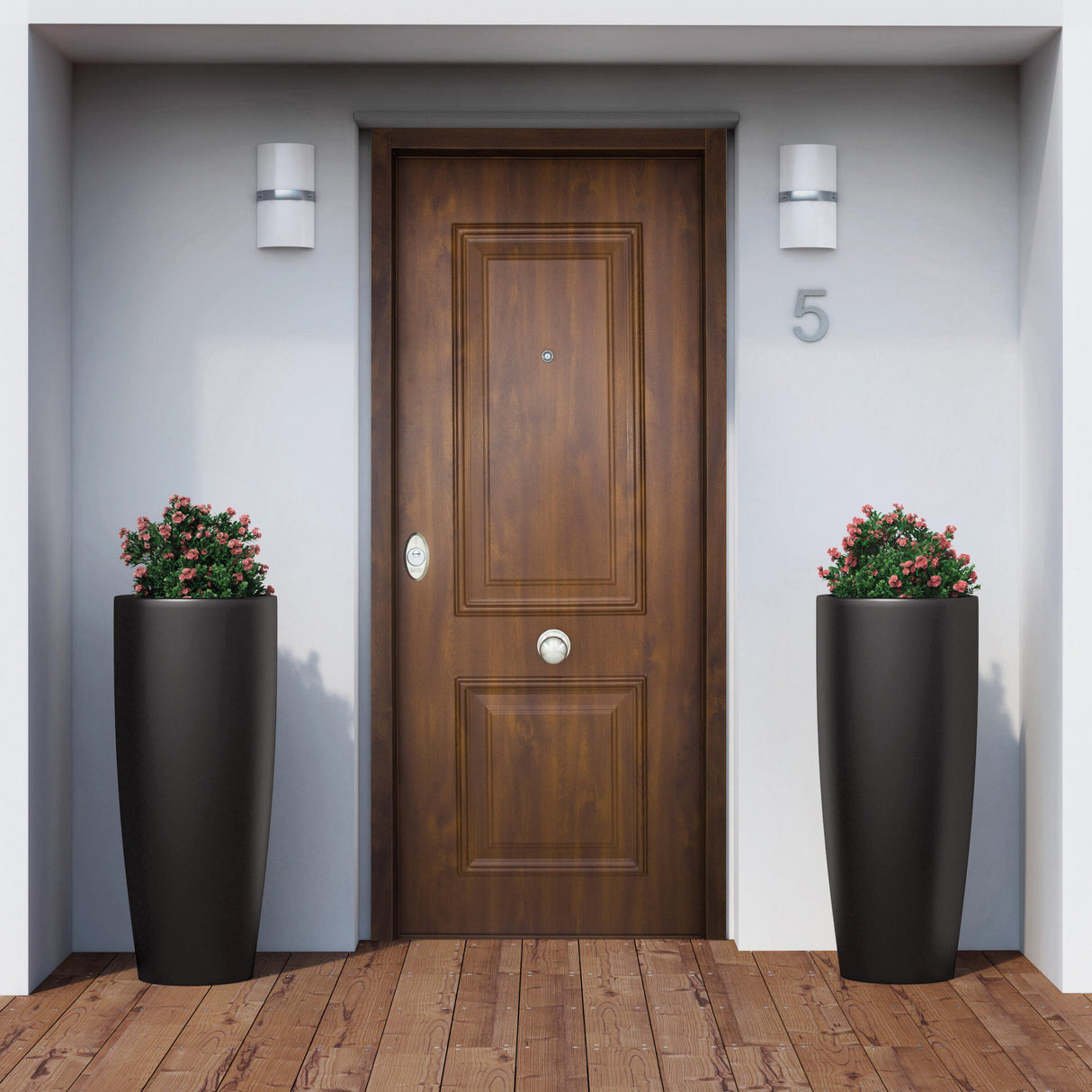 Puerta de madera para exterior - ÉTER