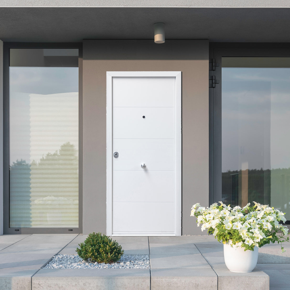 Puerta de madera principal - NEREUS