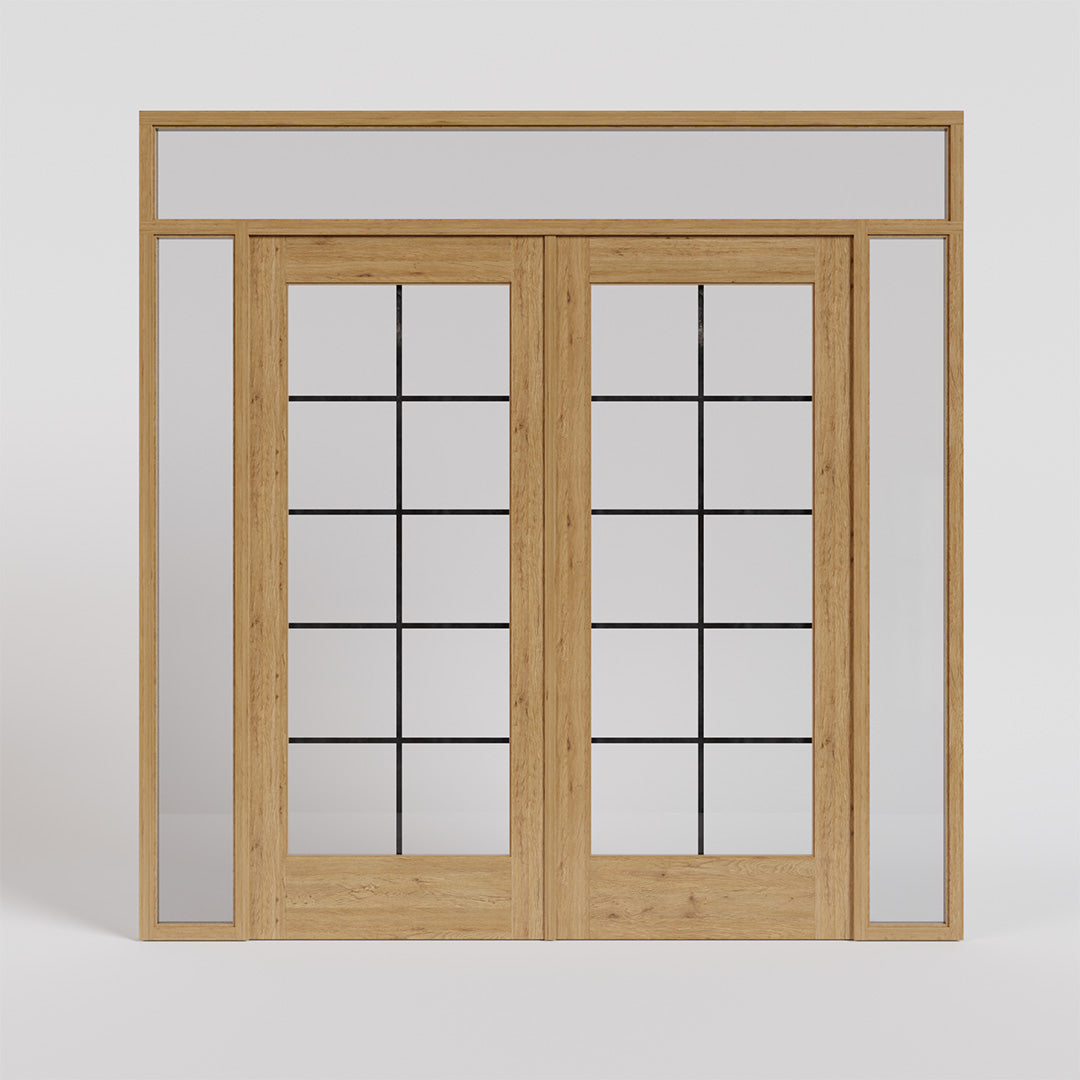 Puerta para exterior de madera - AMATO