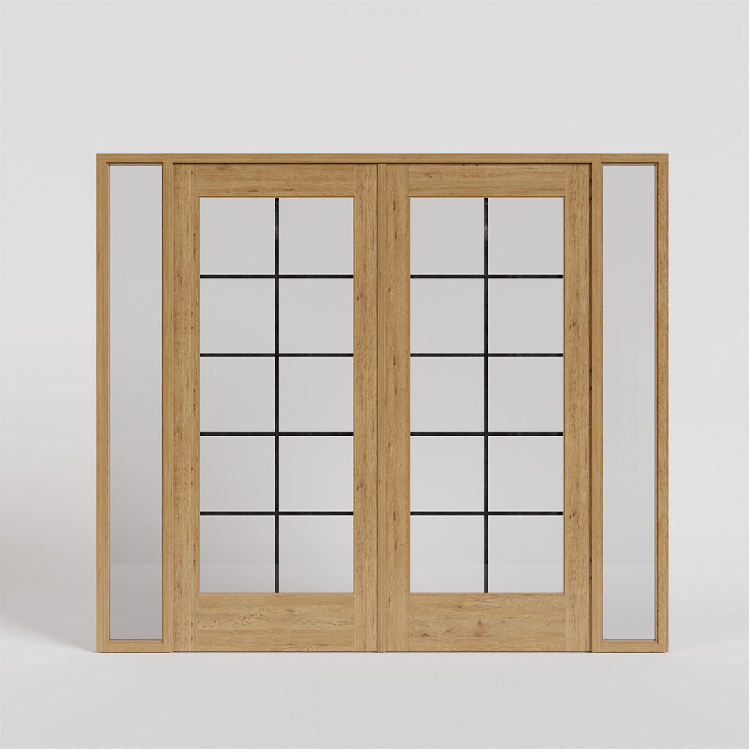 Puerta para exterior de madera - AMATO