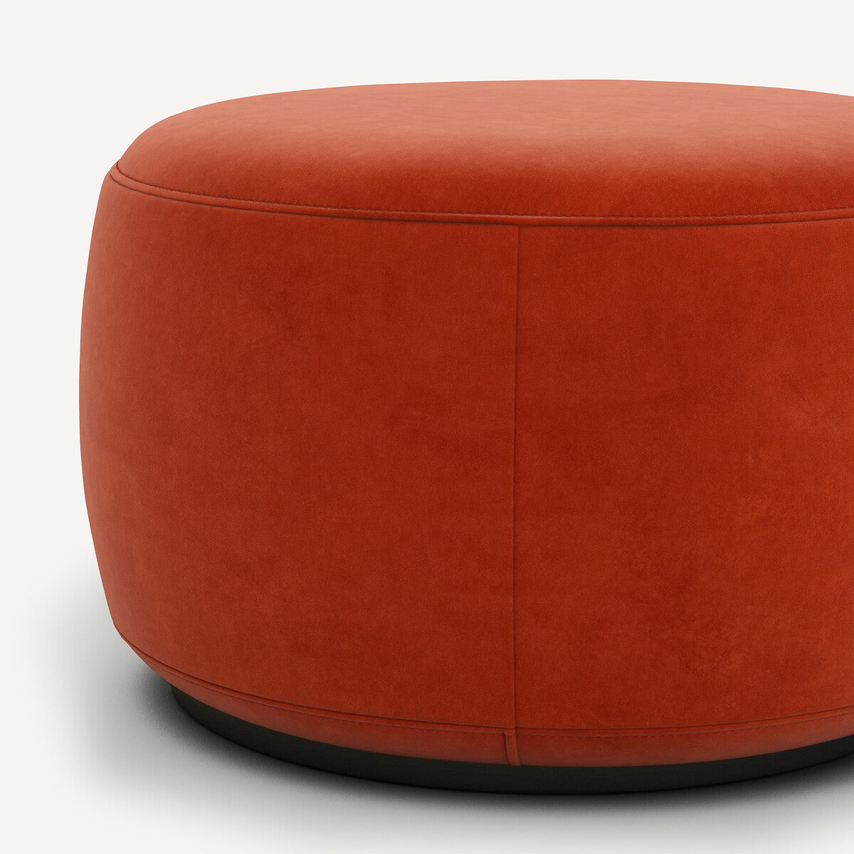 Puff Rojo cinabrio-BEESBURY