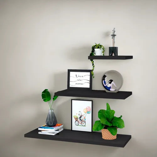 Repisas Flotante De Melamina Pack X 3 Und - FAMUZE