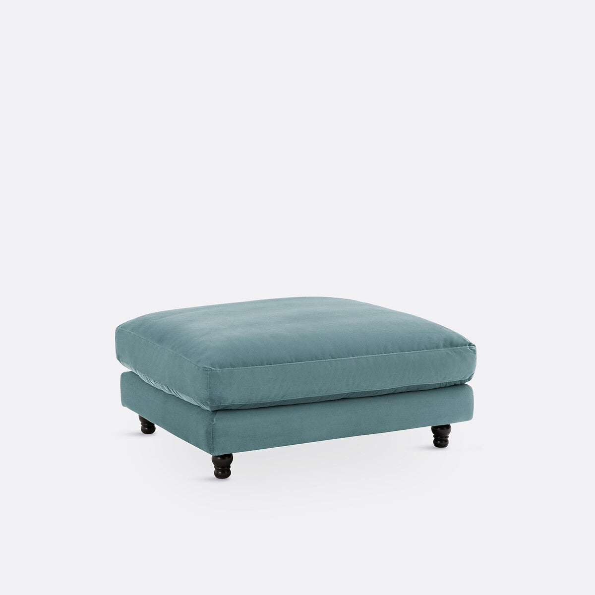 Reposapiés Puff Azul celedon - SOGNO