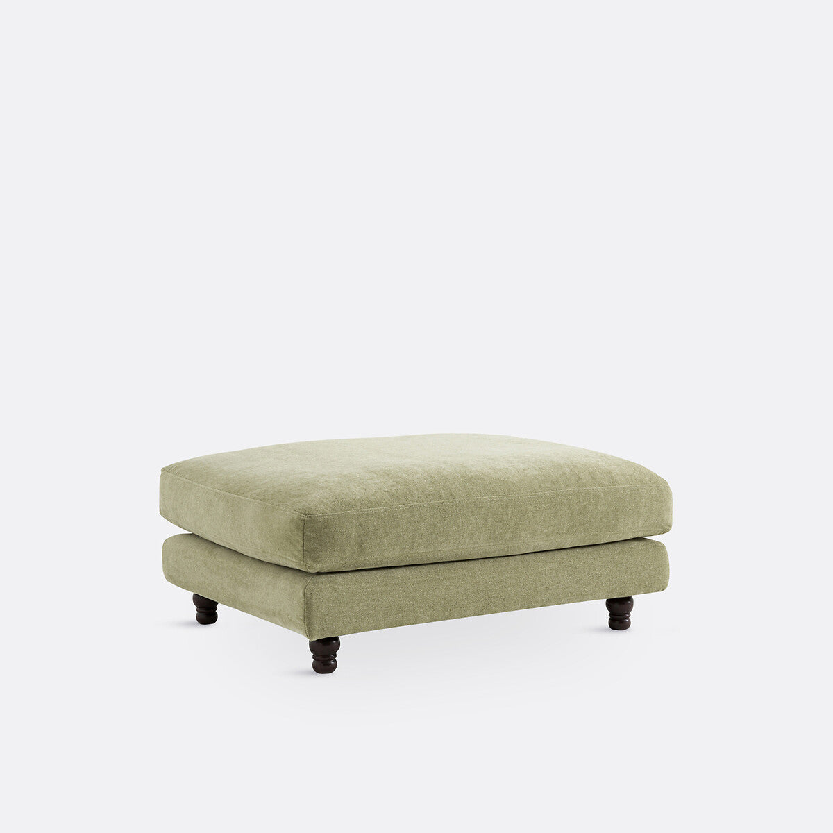 Reposapiés Puff Verde Eucalipto - SOGNO