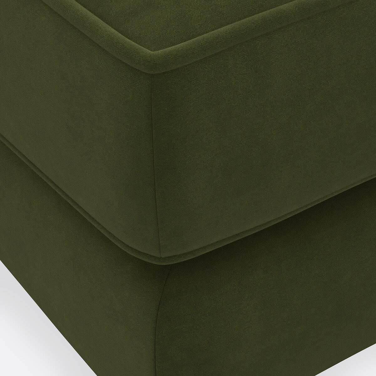 Reposapiés Puff Verde aceituna - GREYJOY