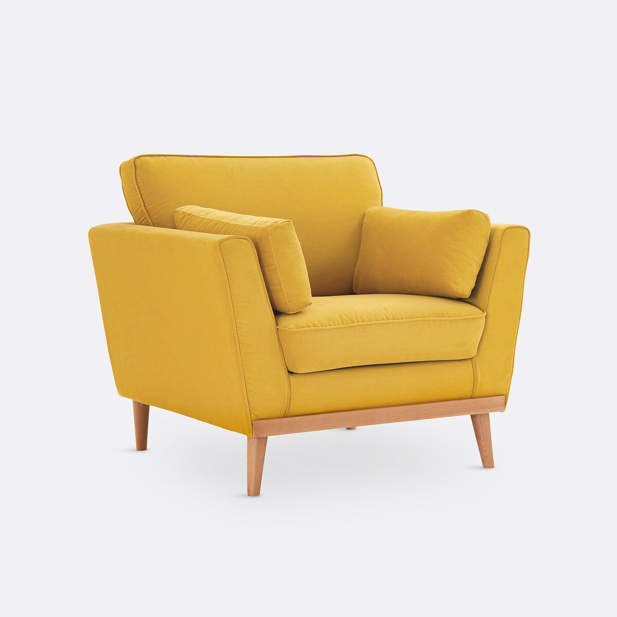 Sillón Amarillo Mostaza - TORMUND