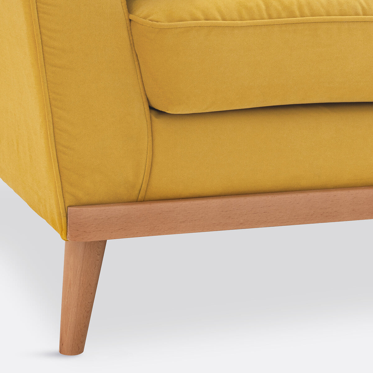 Sillón Amarillo Mostaza - TORMUND
