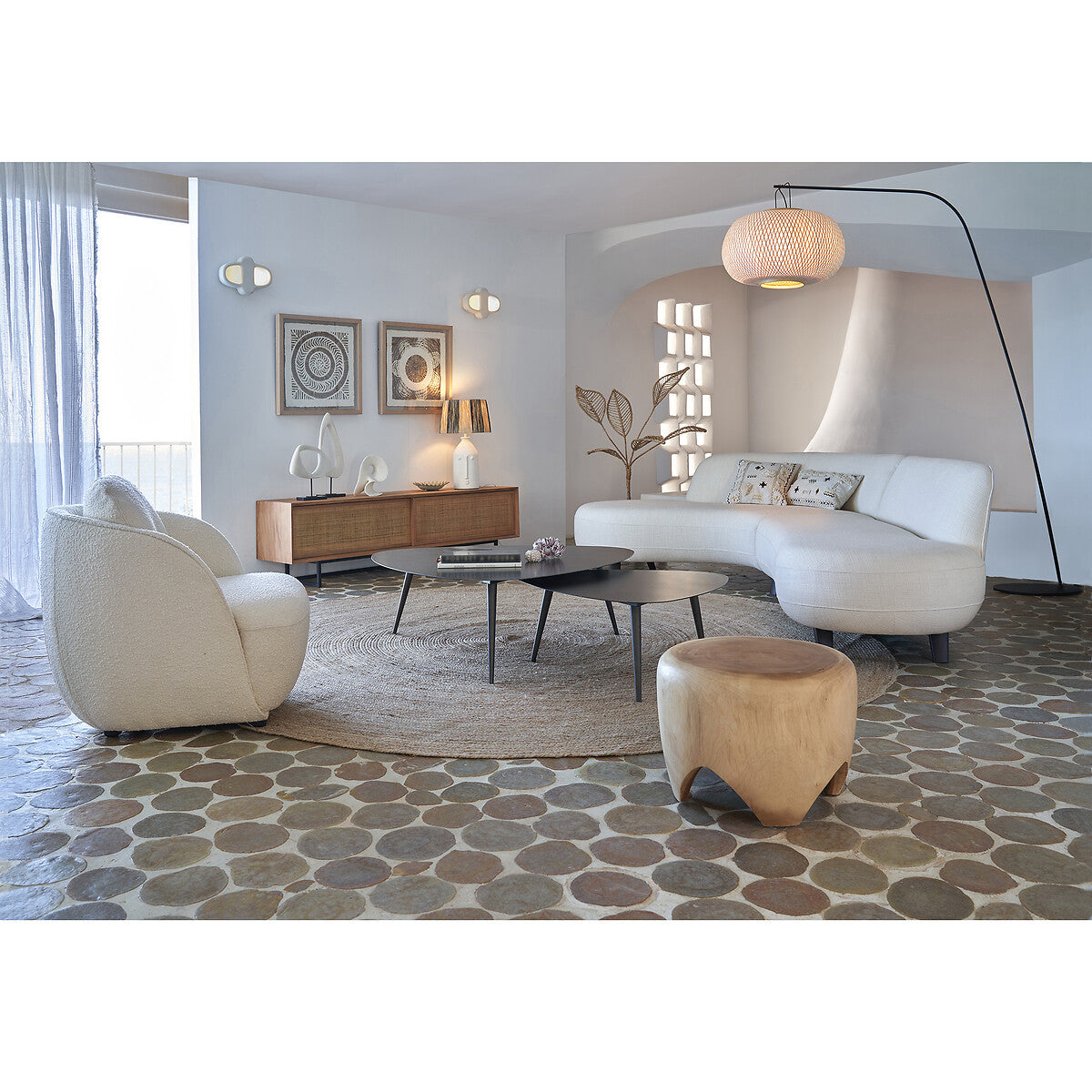 Sofá seccional - BEESBURY