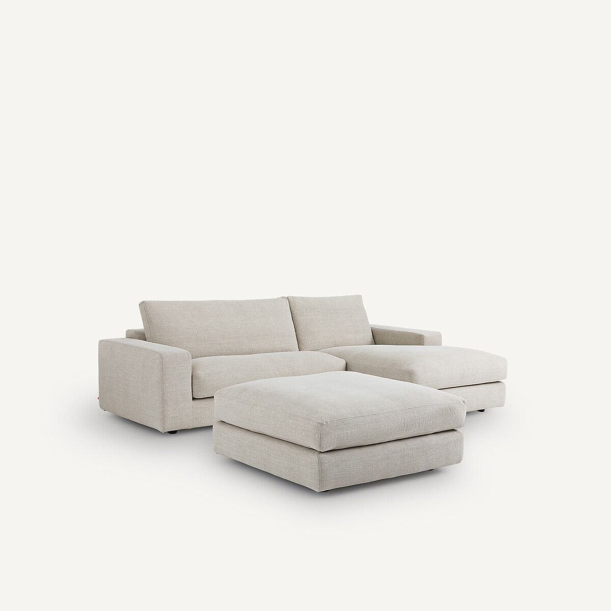 Sofá seccional Beige - HARWIN