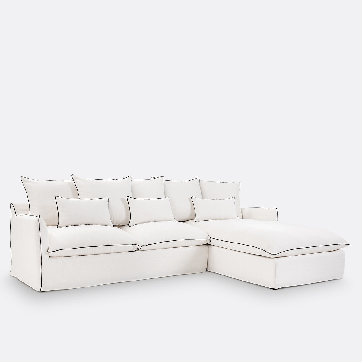 Sofá seccional Blanco  - GIARDINI