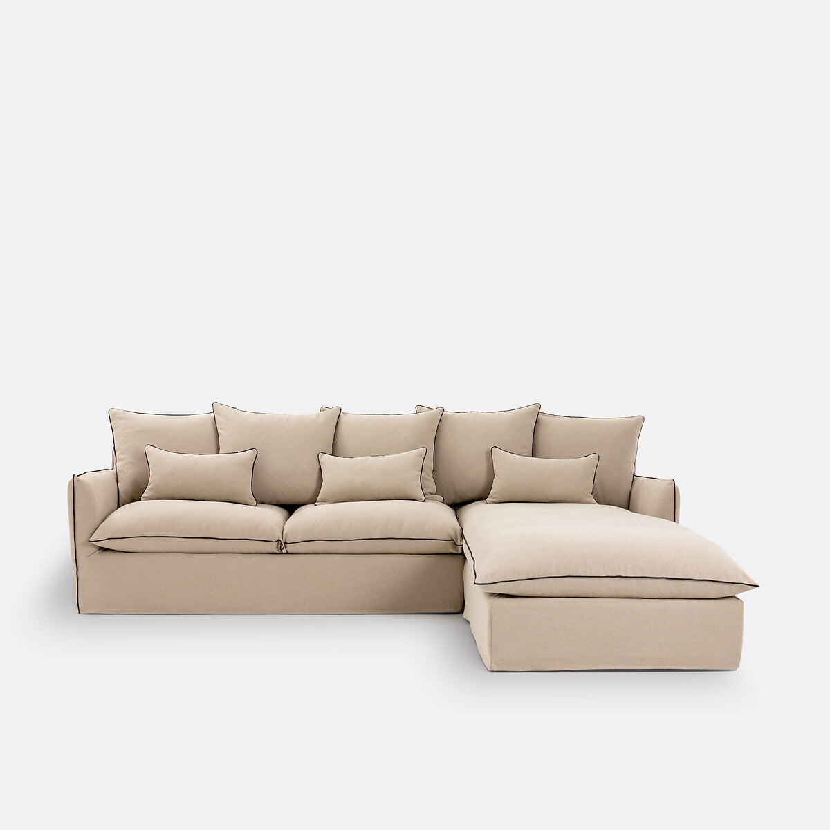 Sofá seccional Natural  - GIARDINI