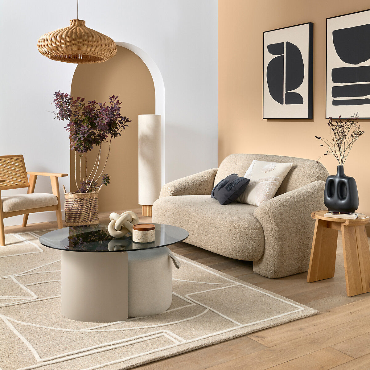 Sofá 2 plazas - LUCENTE