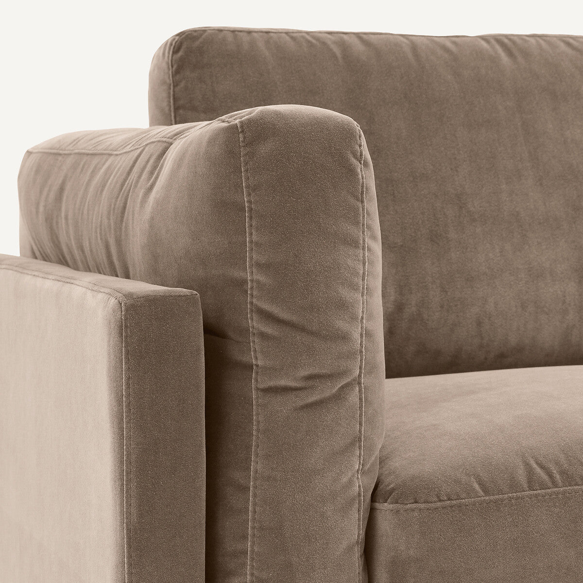 Sofa 2, 3, 4 plazas Beige ceniza- LYANNA