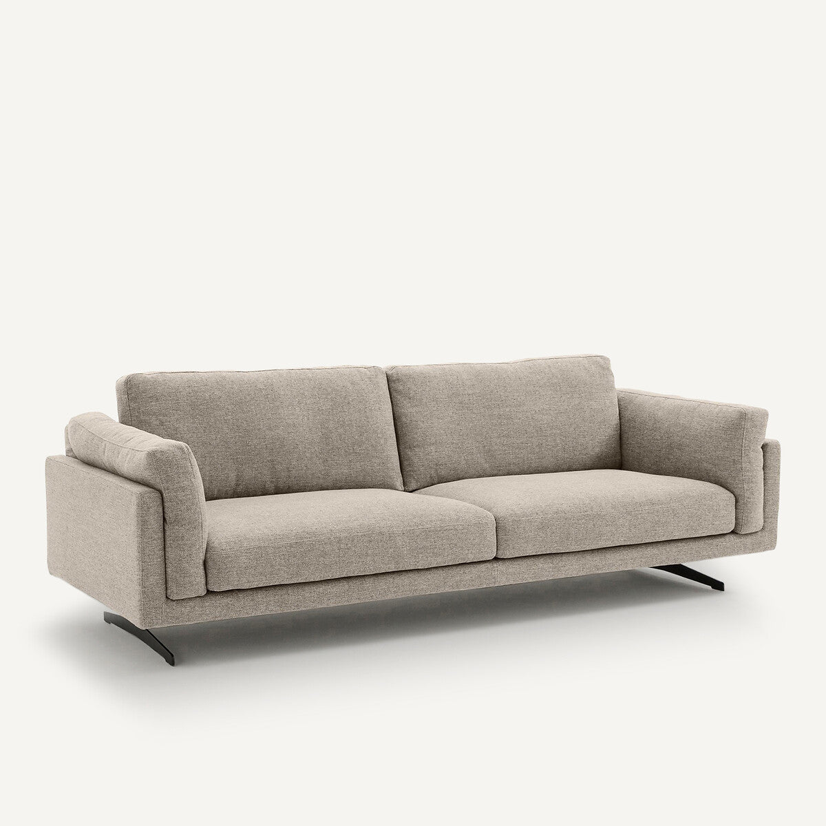 Sofa 2, 3, 4 plazas Natural/Gris claro- LYANNA