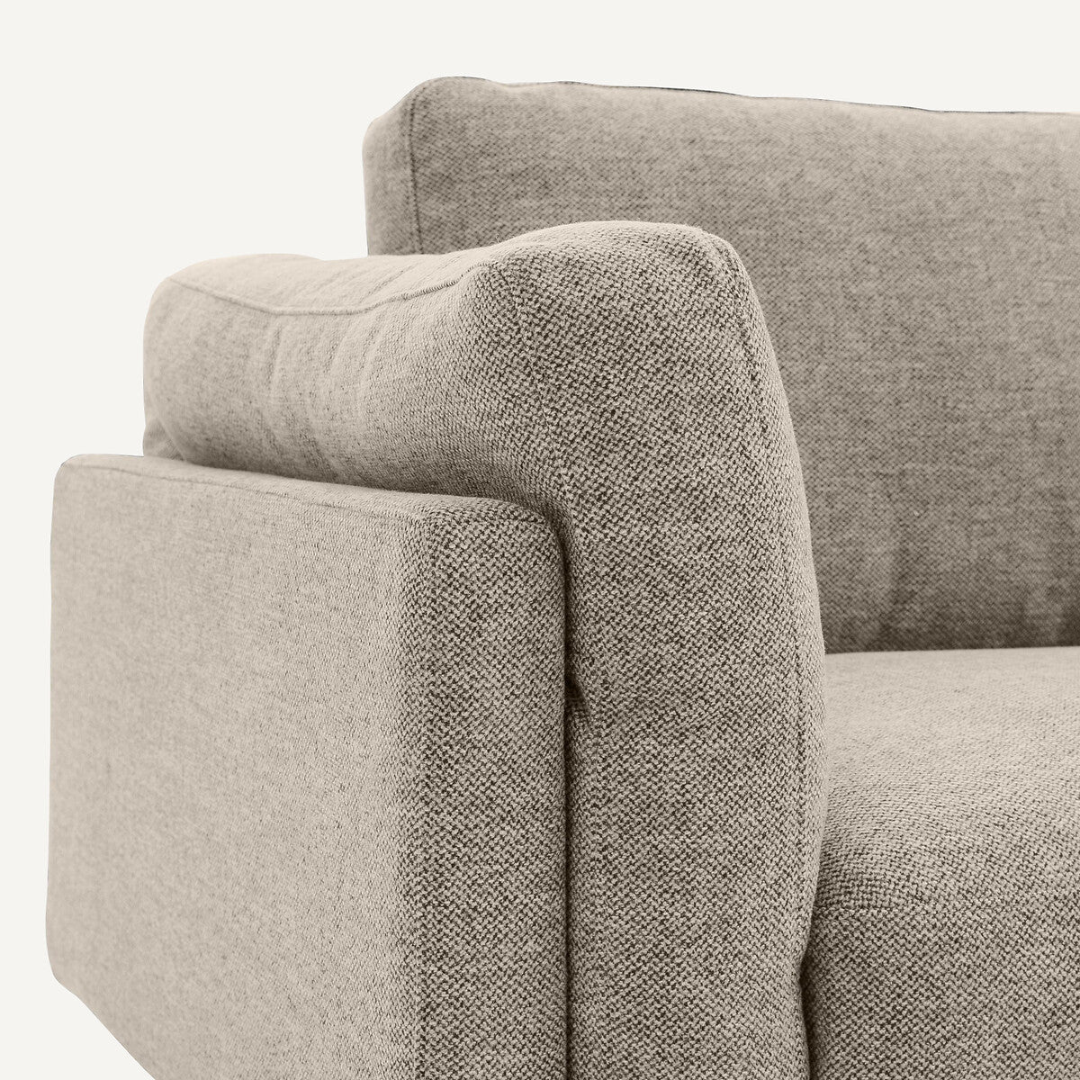 Sofa 2, 3, 4 plazas Natural/Gris claro- LYANNA