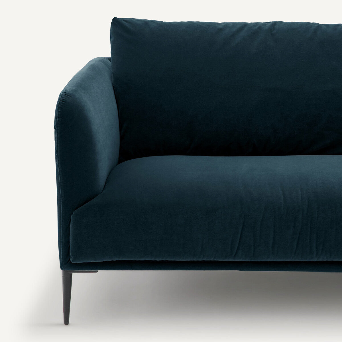 Sofa 3 4 Plazas Azul pavo real - FRATELLI