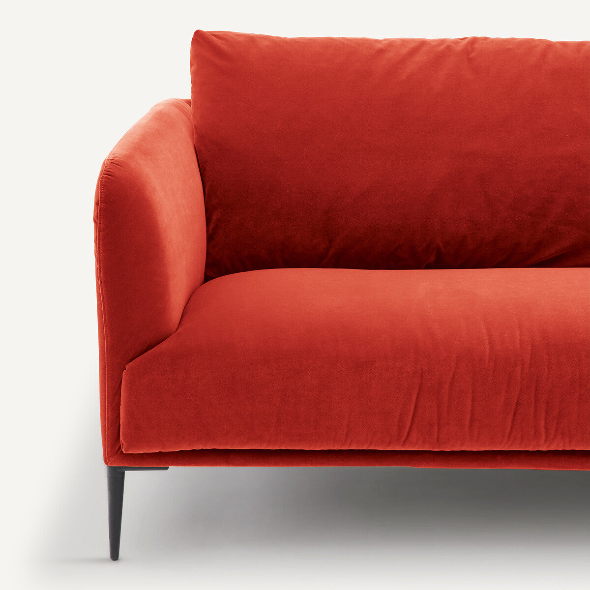 Sofa 3 4 Plazas Rojo cinabrio - FRATELLI