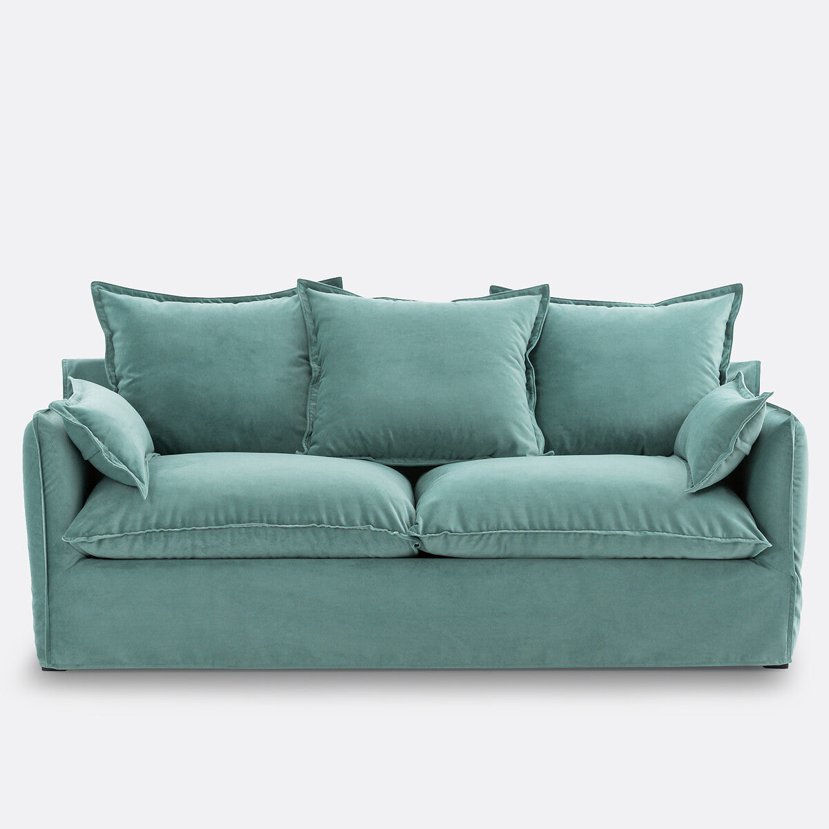 Sofá Azul celedón - GIARDINI