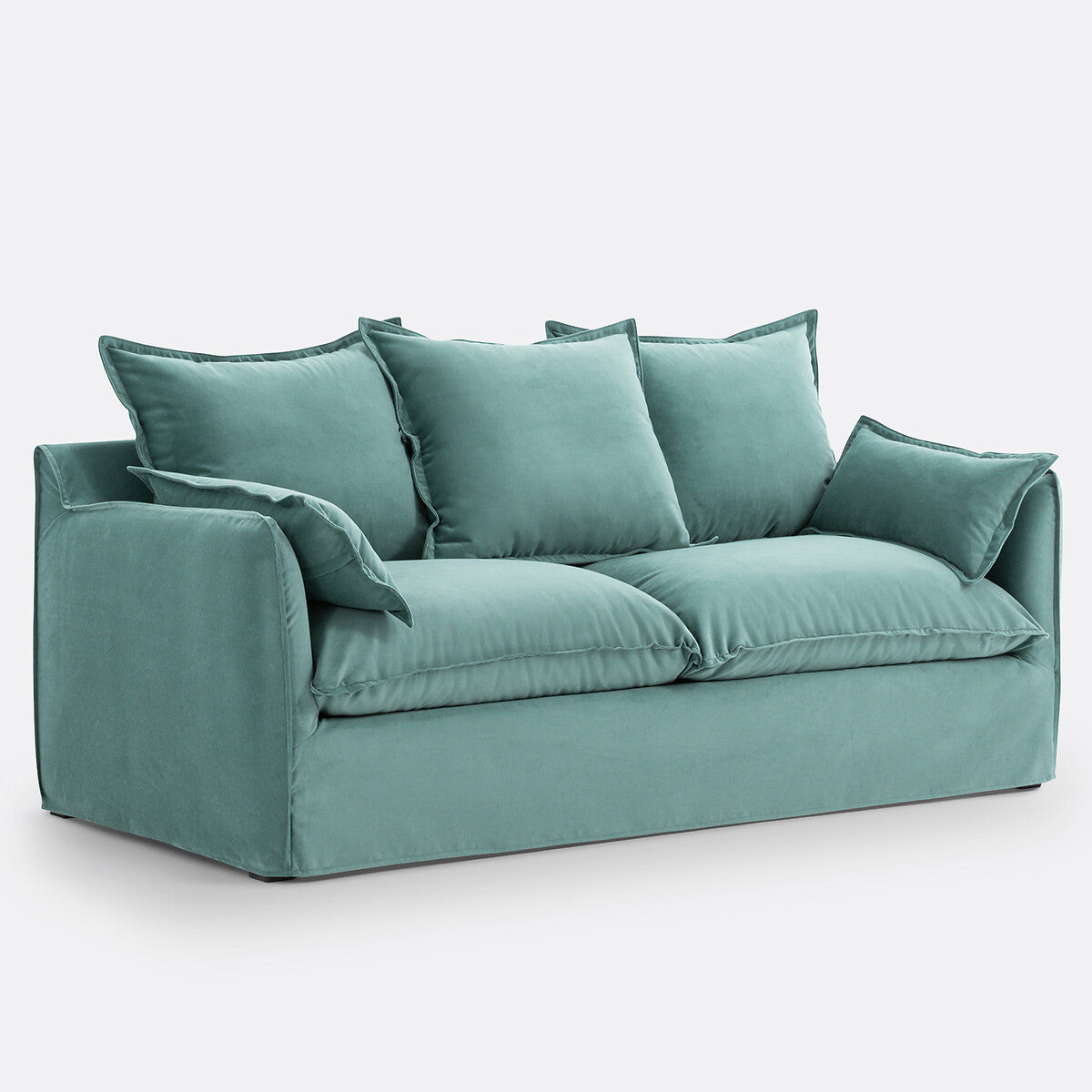 Sofá Azul celedón - GIARDINI
