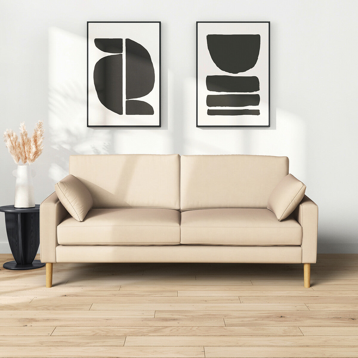 Sofa Beige natural-BAELON