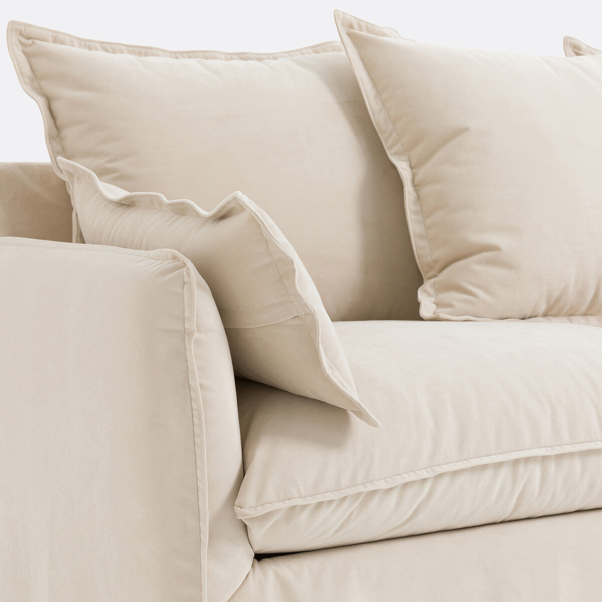 Sofá Crudo claro- GIARDINI