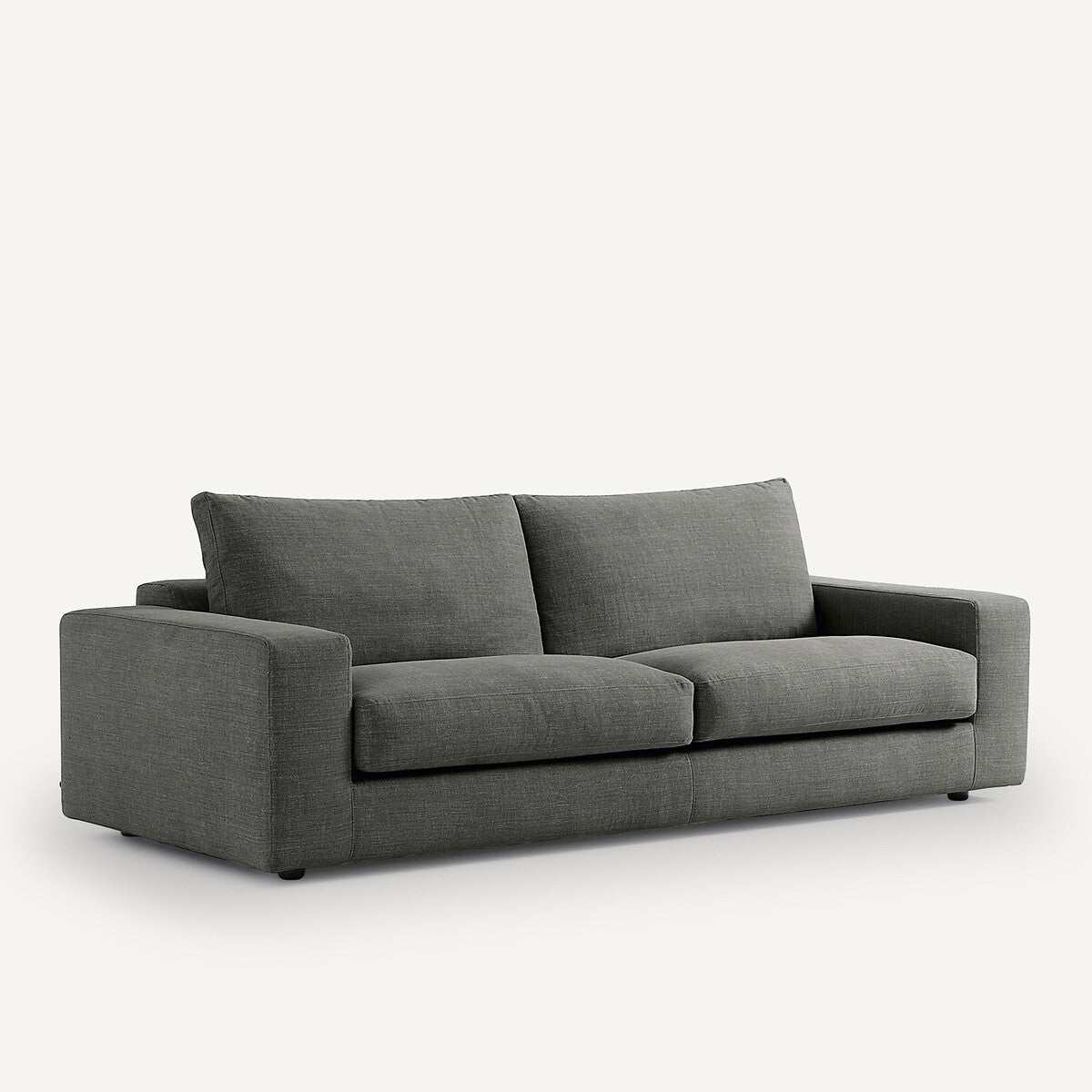 Sofá de terciopelo Gris oscuro - BAELA