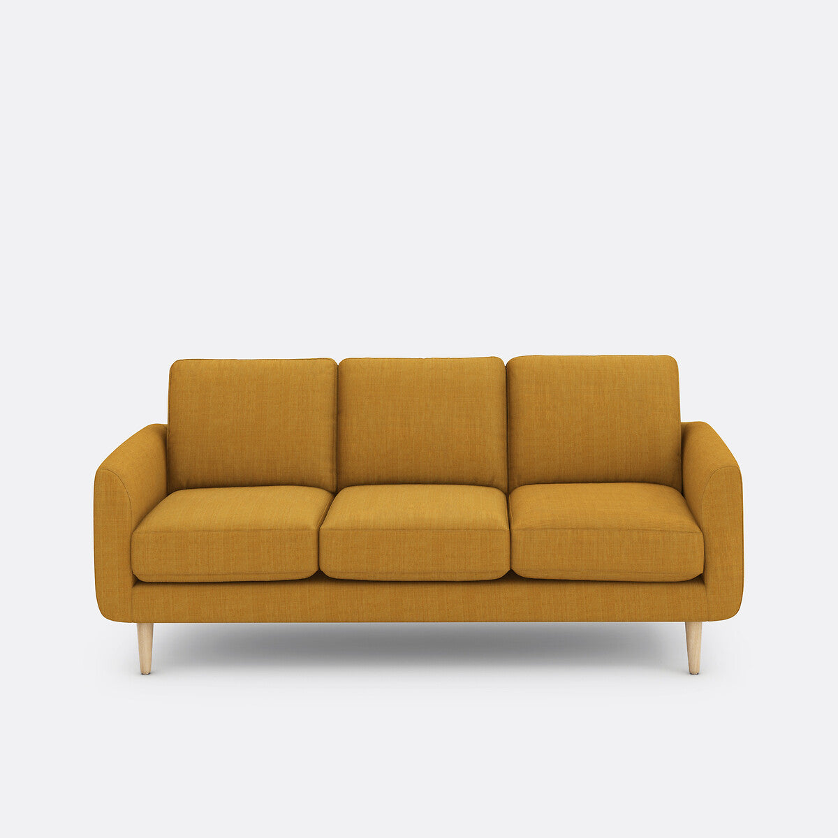 Sofá de 3 plazas Mostaza - EDMURE