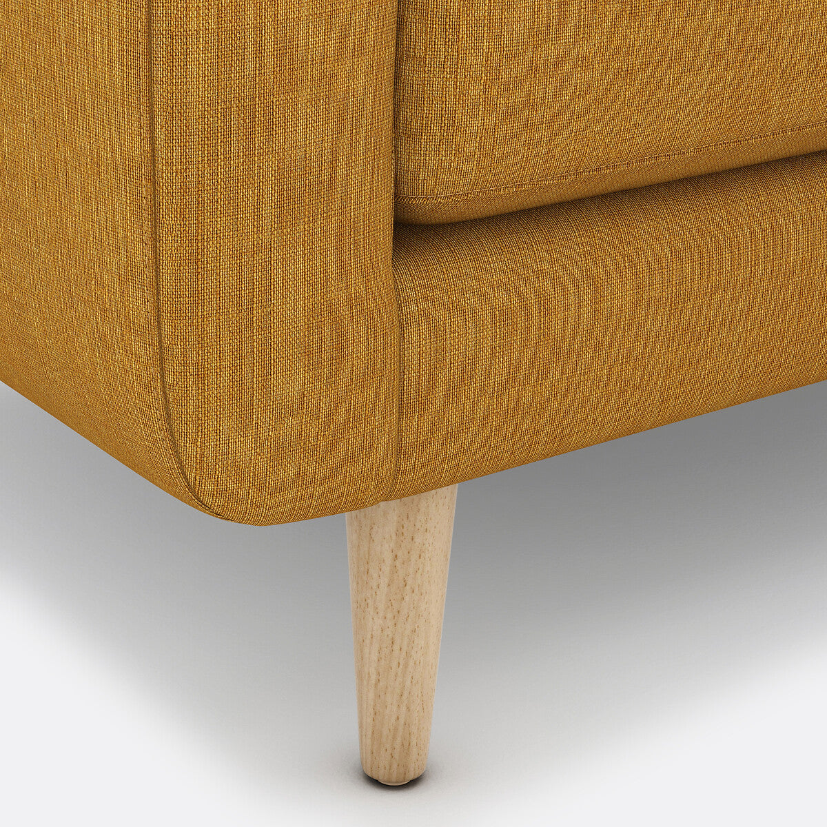 Sofá de 3 plazas Mostaza - EDMURE